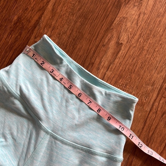BEYOND YOGA pool blue CROPPED leggings space dye cropped tights crops - Picture 6 of 9